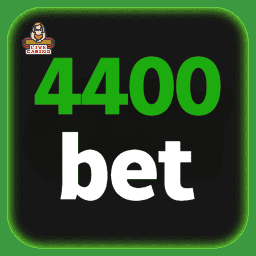 Imagem mostrando o cassino ao vivo da 4400bet com dealers reais conduzindo jogos de mesa